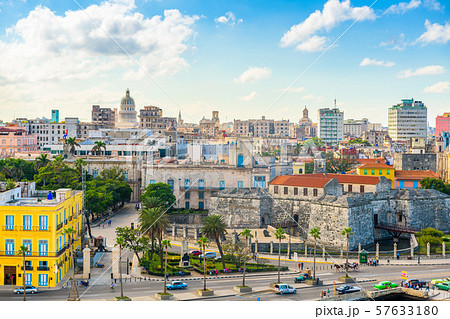 Havana, Cuba downtown skyline 57633180