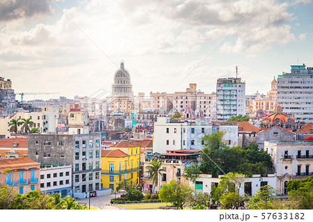 Havana, Cuba downtown skyline 57633182