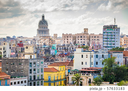 Havana, Cuba downtown skyline 57633183