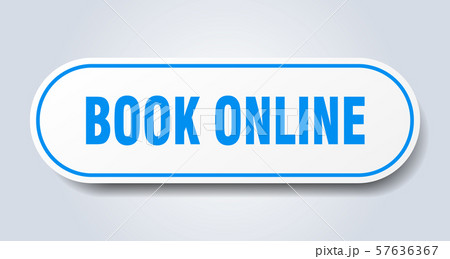 book online sign. book online rounded blue book online sign. book online rounded blue 57636367