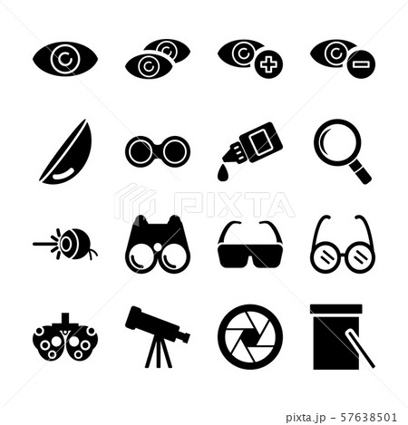 optical solid icons 57638501