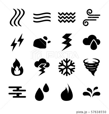 elements solid icon 57638550