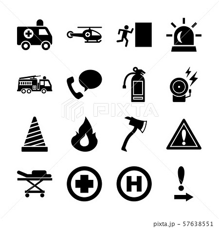 emergency solid icon 57638551