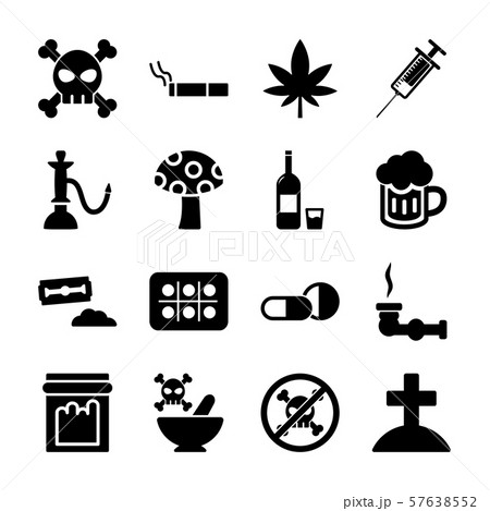 drug solid icons 57638552