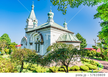 北海道の夏の風景 函館ハリストス正教会 北海道の夏の風景 函館ハリストス正教会 57639809