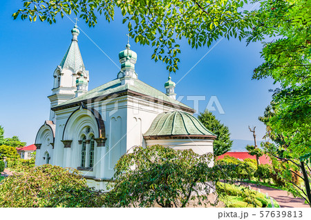 北海道の夏の風景 函館ハリストス正教会 北海道の夏の風景 函館ハリストス正教会 57639813