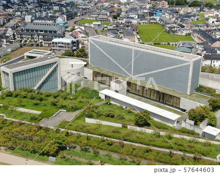 大阪府立狭山池博物館､空撮 57644603