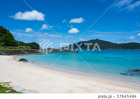 ビーチ　奄美大島　タエン浜海水浴場　 57645484