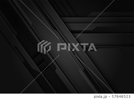 Abstract black metallic futuristic style design modern futuristic background vector illustration. Abstract black metallic futuristic style design modern futuristic background vector illustration. 57646523