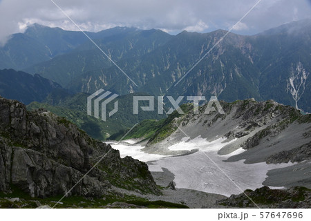 立山　御前沢氷河 57647696