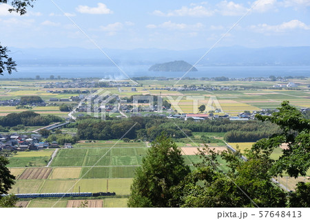 湖北の秋を行く蒸気機関車 湖北の秋を行く蒸気機関車 57648413