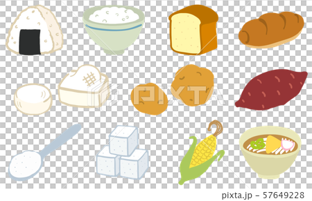 炭水化物 イラスト 炭水化物 イラスト 57649228