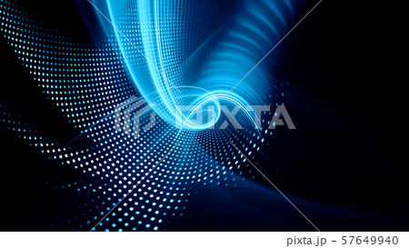 Background of curves and mosaic halftone effects. 57649940