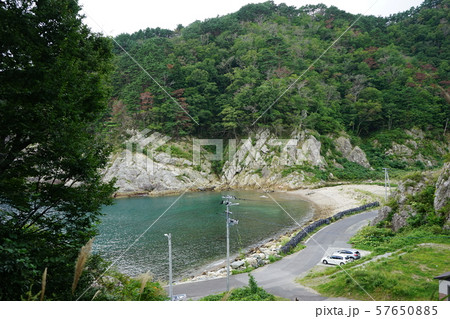 本州最東端の地とどヶ﨑灯台への入り口姉吉漁港 57650885