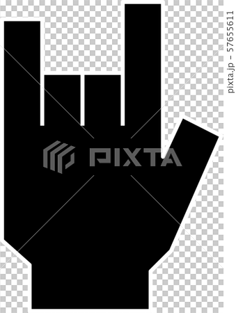 Hand sign sign language gesture hand finger icon Hand sign sign language gesture hand finger icon 57655611