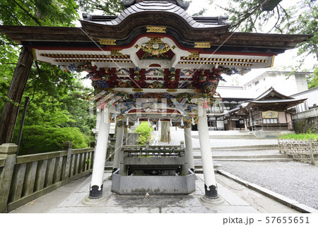 三峯神社 手水舎 三峯神社 手水舎 57655651