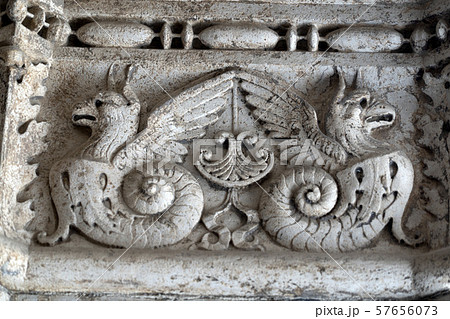 doge ducal palace venice capital of column wayside 57656073
