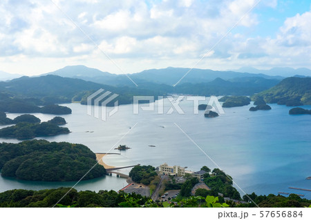 いろは島　いろは島展望台からの眺め　国民宿舎いろは島方角 57656884
