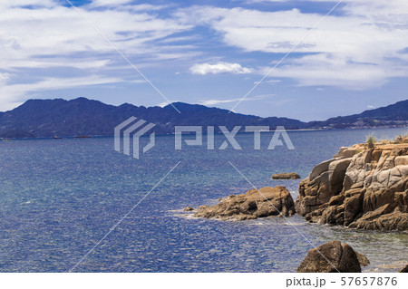 青空と瀬戸の島々 青空と瀬戸の島々 57657876