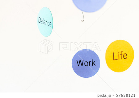ワークライフバランス 57658121