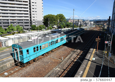 和歌山線 105系 高田駅 和歌山線 105系 高田駅 57660447