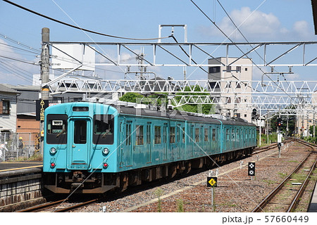 和歌山線　105系　高田駅 57660449