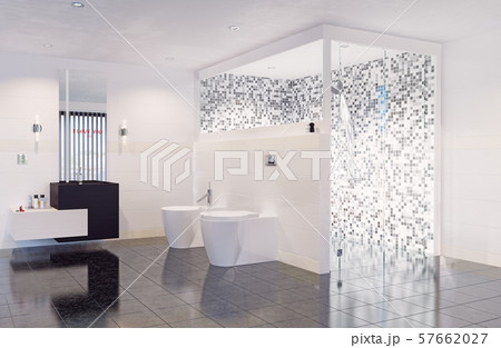 modern bathroom interior. 57662027