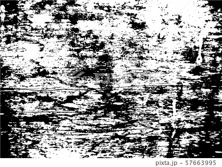 Black and white grunge. Distress overlay texture. Abstract surface dust and rough dirty wall background concept. Distress illustration simply place over object to create grunge effect. Vector EPS10. 57663995