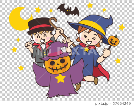 ハロウィンのコスプレイヤー 57664249