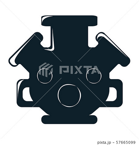 Engine label. Oil Development and Extraction. 57665099