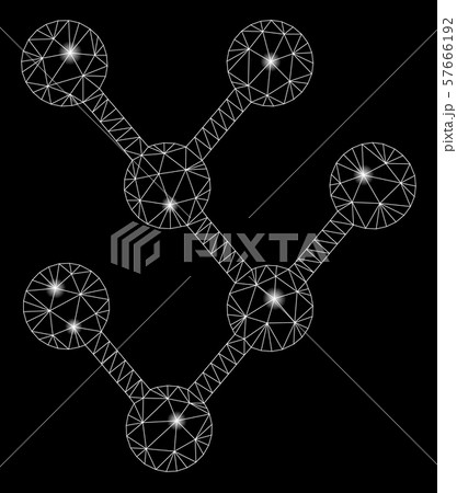 Flare Mesh 2D Binary Tree with Flare Spots 57666192