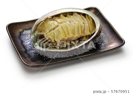 アワビの酒蒸し 57670951