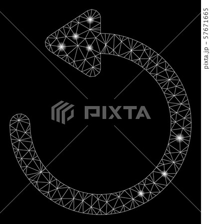 Flare Mesh Network Rotate Left with Flare Spots Flare Mesh Network Rotate Left with Flare Spots 57671665