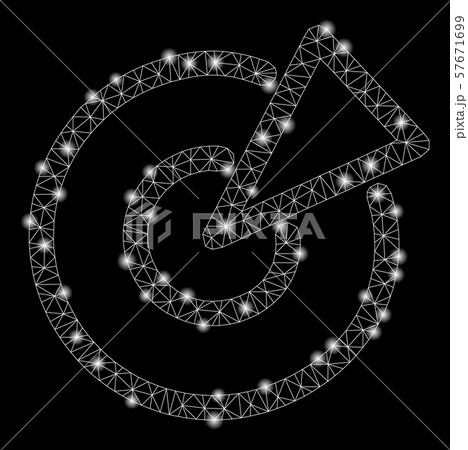Glossy Mesh 2D Radar with Light Spots Glossy Mesh 2D Radar with Light Spots 57671699