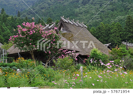 日本の原風景 美山かやぶきの里 日本の原風景 美山かやぶきの里 57671954