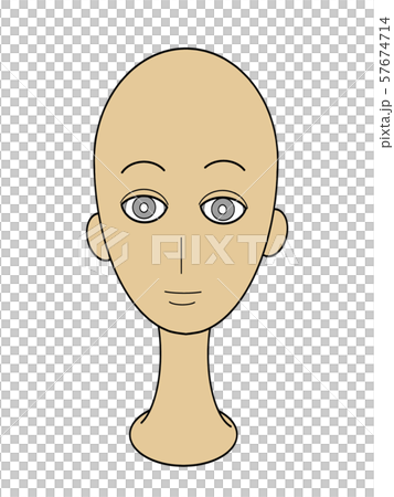 男性 顔 57674714