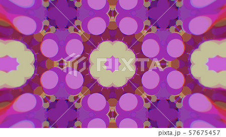 Abstract Colorful Painted Kaleidoscopic Graphic Abstract Colorful Painted Kaleidoscopic Graphic 57675457
