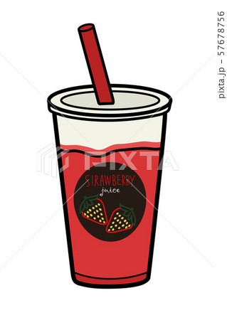 ストロベリージュース 57678756