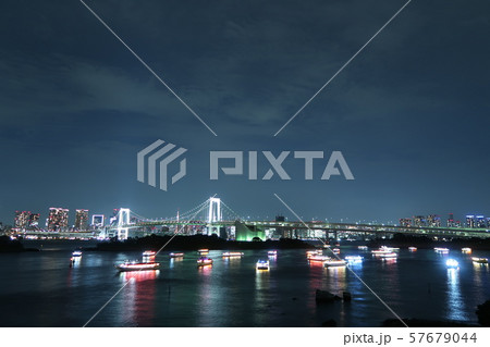 お台場の夜景 お台場の夜景 57679044