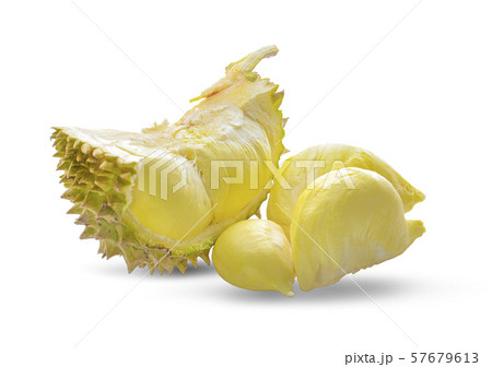 Durian and durian peels isolated from durian and Durian and durian peels isolated from durian and 57679613