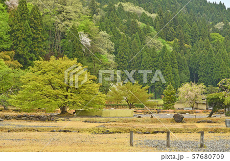 一乗谷散歩・一乗谷朝倉遺跡復元町並　武家屋敷跡 57680709