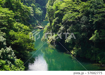 9月奥多摩町66数馬峡と数馬峡橋展望 57682775