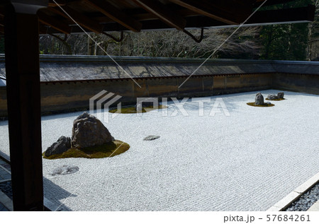 枯山水の庭 枯山水の庭 57684261