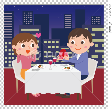 カップルディナープレゼント 57687284