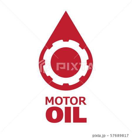 Vector logo, illustration of engine oil and fuel Vector logo, illustration of engine oil and fuel 57689817
