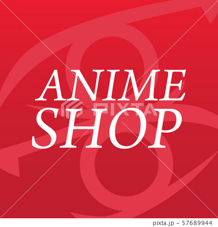 Vector logo for anime and souvenir shop 57689944
