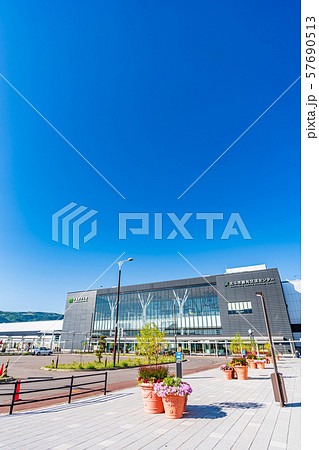 北海道新幹線 新函館北斗駅周辺の風景 57690513