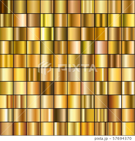 Set of Realistic gold gradients. Set of Realistic gold gradients. 57694370