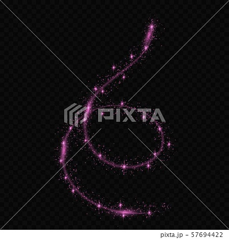 Magic light glow effect stars bursts 57694422
