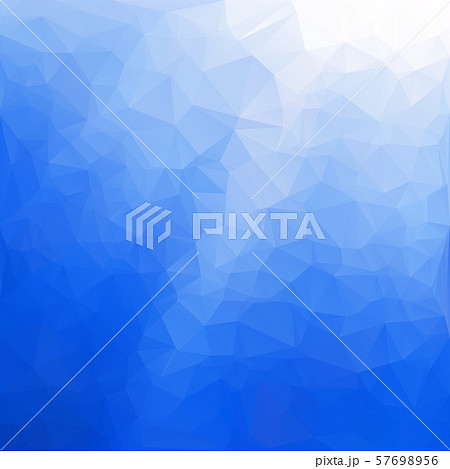 Blue Polygonal Mosaic Background, Creative Design 57698956